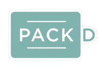 Logo Explore Sticker by Packd Bags