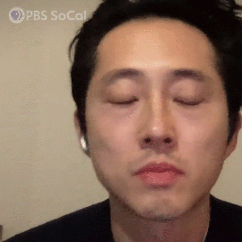 Thinks Steven Yeun GIF by PBS SoCal