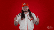 Freddy Galvis Baseball GIF by Cincinnati Reds