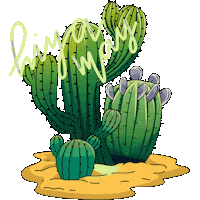 Cute Cactus Sticker