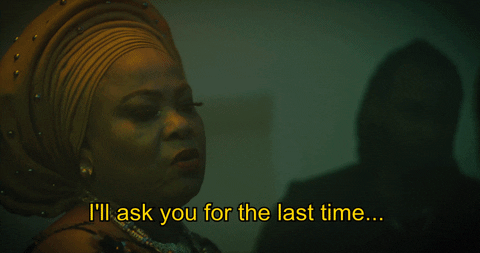 Dont Waste My Time GIF by King of Boys