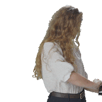 Happy Girl Sticker by Famoz