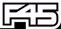 F45Neihu f45 logo f45 logo stripped white f45 logo clean GIF