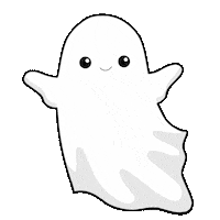 Halloween Ghost Sticker