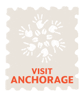 VisitAnchorage stamp stamps anchorage golden moments Sticker