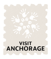 VisitAnchorage stamp stamps anchorage golden moments Sticker