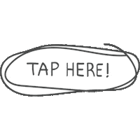 SundaeHQ tap here button sundae Sticker