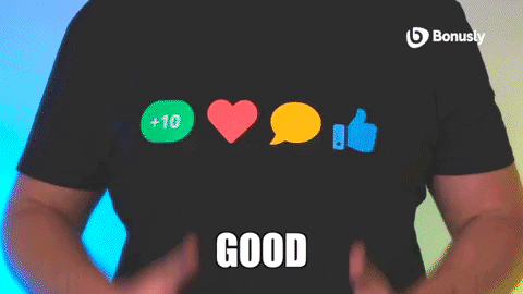 bonusly giphyupload good thumbs up good job GIF