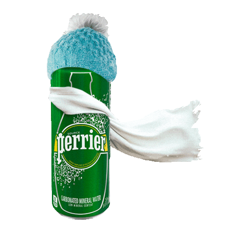 stay warm Sticker by PerrierUSA