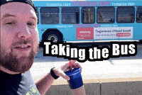 Traveling Public Transportation GIF by Mike Hitt