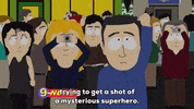 excited news GIF by South Park 