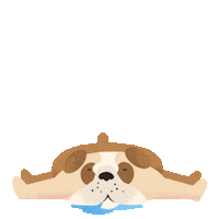 Tired Lady And The Tramp Sticker by Walt Disney Studios