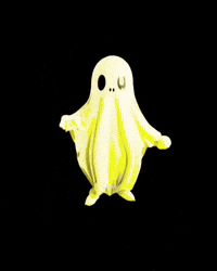 Nissart halloween ghost creepy spooky GIF