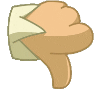 Thumb Dislike Sticker by Owlient