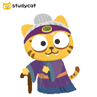 Cat Halloween Sticker by Studycat language learning for kids