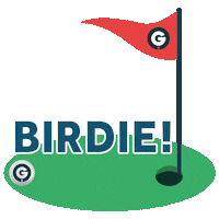 GOLFNL golf hole birdie golfnl Sticker