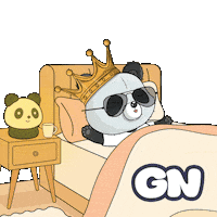 Tired Good Night Sticker by PandaPals