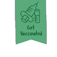 Vaccine Sticker by Healthy Pilipinas
