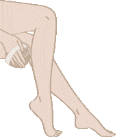 Glowing Skin Dry Brush Sticker by CSM Skin Care