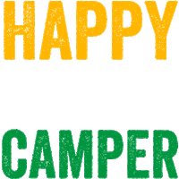 Happy Camper Sticker by _wecg