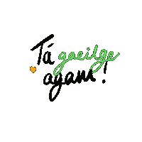 NicolaNiD gaeilge Sticker
