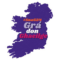 Snag Sticker by Seachtain na Gaeilge