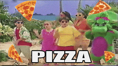 Barney And Friends Pizza GIF