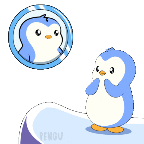 Shooting Star Sticker by Pudgy Penguins