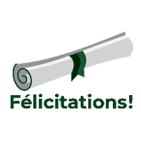 University Graduation Sticker by UQTR - Université du Québec à Trois-Rivières