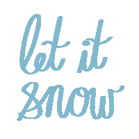 Let It Snow Sticker