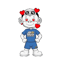 Joe Rogan Mind Blown Sticker by Zhot