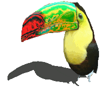 Art Bird Sticker by badblueprints