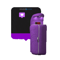 spacecabin cryo cryotherapy cryosauna spacecabin Sticker