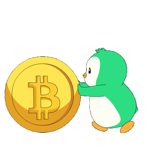 Penguin Rolling Sticker by Abster