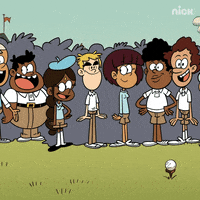 Golfing The Loud House GIF by Nickelodeon