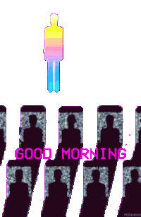 Good Morning Sticker Sticker by PEEKASSO