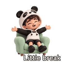 English Sticker by LazyingArt · Aya & Lala