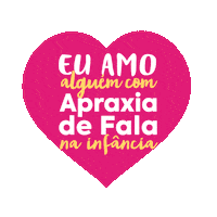 Apraxia De Fala Na Infância Sticker by Apraxia Brasil