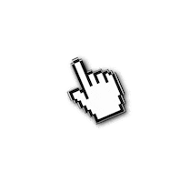 Big_Burger retro arrow point mouse Sticker