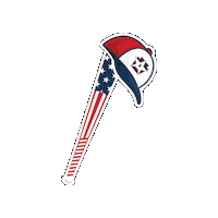 Allamericansteelheads Sticker by All American Baseball