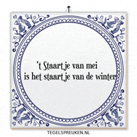 Winter Hoop GIF by Tegelspreuken.nl