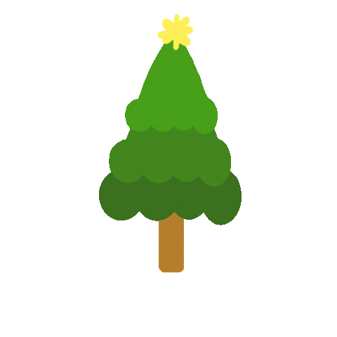 Star Tree Sticker
