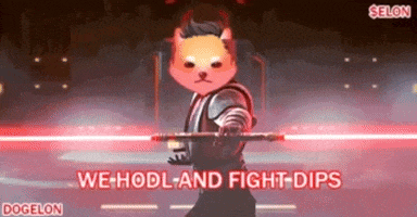 DogelonMars doge mars jedi lightsaber GIF
