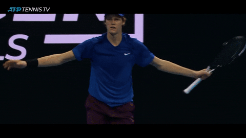 Happy Lets Go GIF by Tennis TV