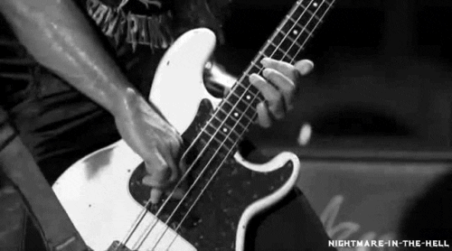 bass guitar metal GIF