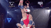 hang tough another one bites the dust GIF by Gladiators