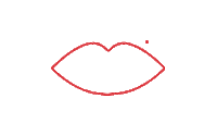 beer pong lips Sticker by FLYPROJECT