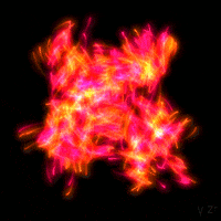 yizr art pixel trippy color GIF