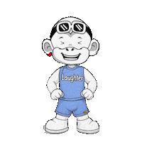 Laugh Lol Sticker by Zhot Shop