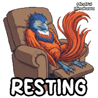 Tired Relax Sticker by VeeFriends